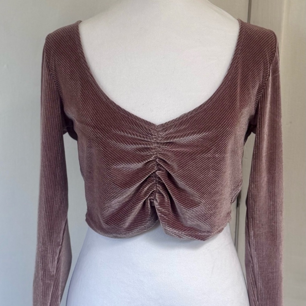 Urban Outfitters Paradox Ruched Crop Top